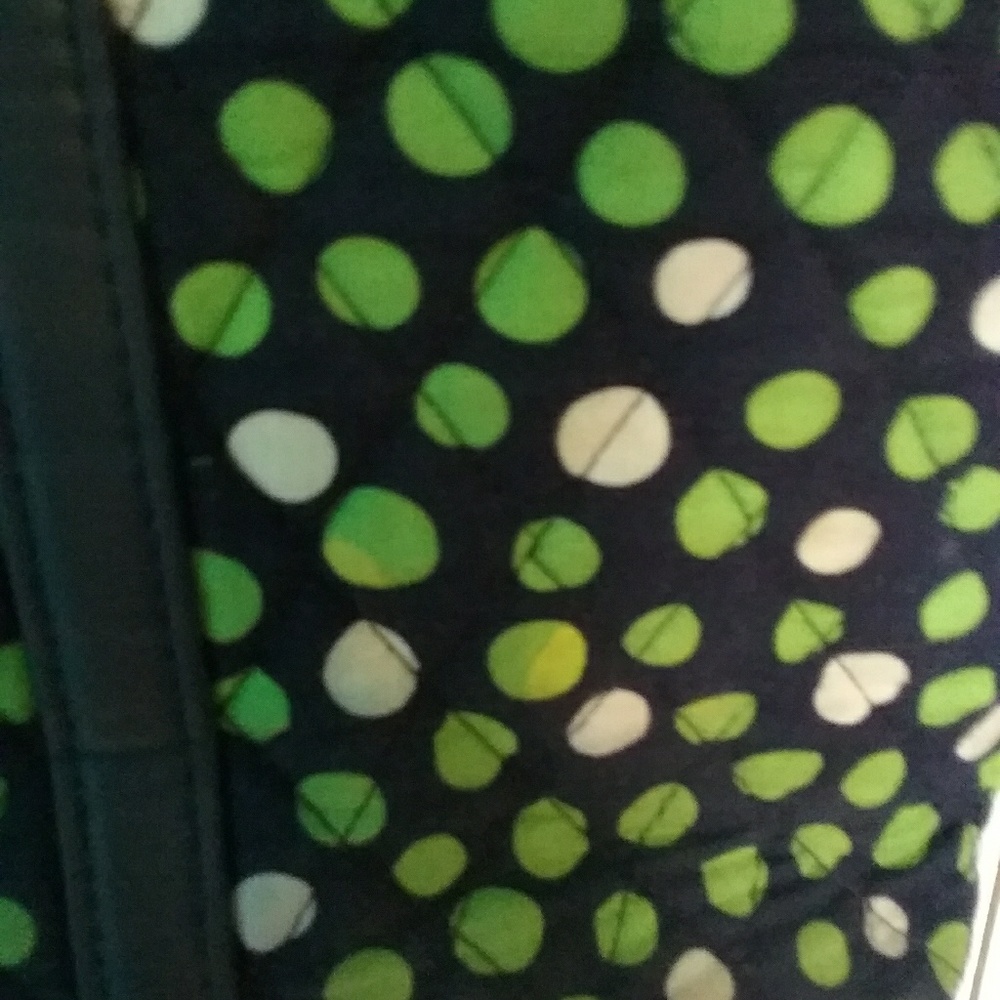 Vera Bradley tote~ Lucky you pattern - Picture 4 of 5